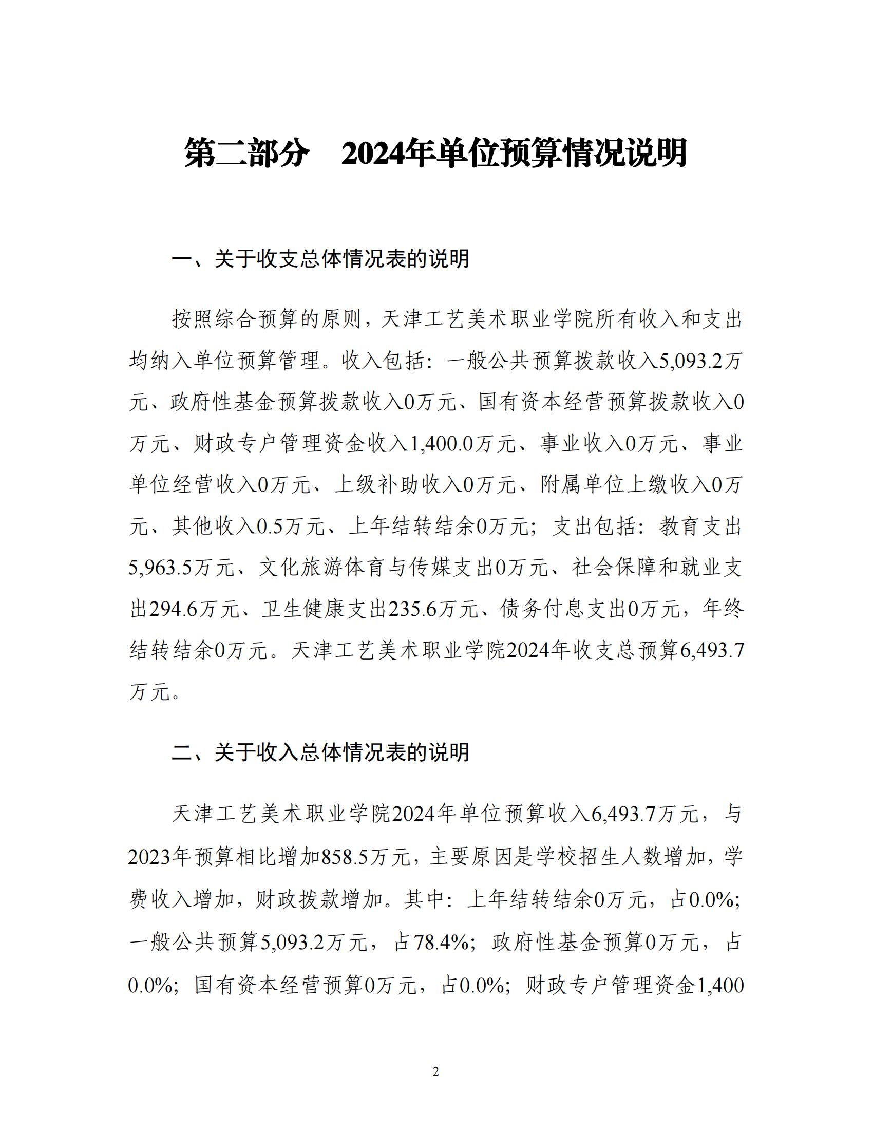 附件1.天津工艺美术职业学院2024年度单位预算_04.png